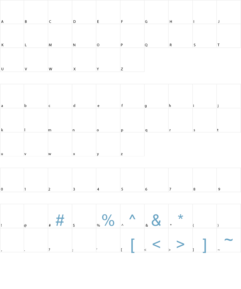 DK Dortmunder Ecke Font Character